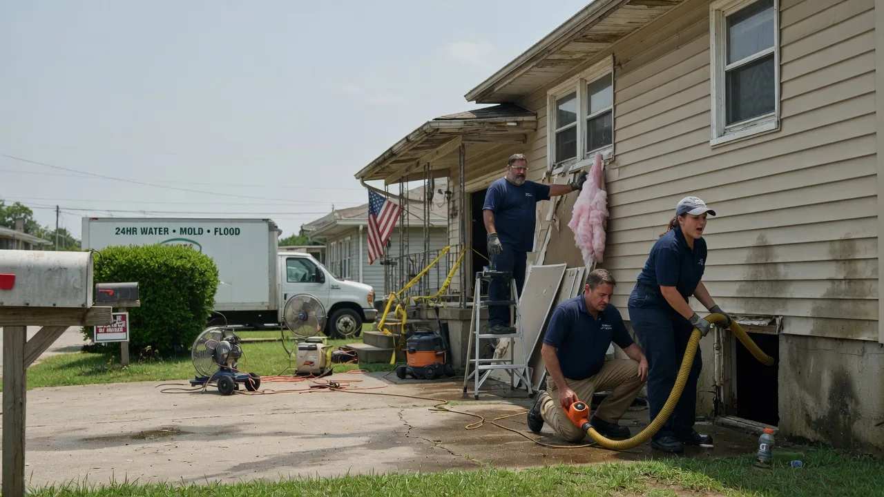 Water Damage Repair in Cement, OK near me